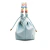 Bolsa couro azul Cecconello: design drapeado, alça com pedras resinadas e porta-cartões. Sofisticação e versatilidade para seu dia. Garanta a sua!
