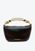 Bolsa couro preto cecconello c2620-3