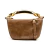 Bolsa Couro Marrom Cecconello C2620-6: design clean, alça cromada, compartimento único e alça transversal. Sofisticação e praticidade para seu dia. Garanta já!