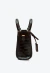 Bolsa olivia couro croco preto cecconello c2903-2 - loja online