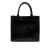 Bolsa leona couro preto cecconello c2918-4 - Cecconello