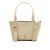 Bolsa sophie couro off white cecconello c2950-2 - comprar online