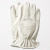 LUVA DE COURO - BONE WHITE