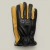 LUVA DE COURO - BLACK & MUSTARD