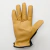 LUVA DE COURO - BLACK & MUSTARD - GASOLINA GLOVES