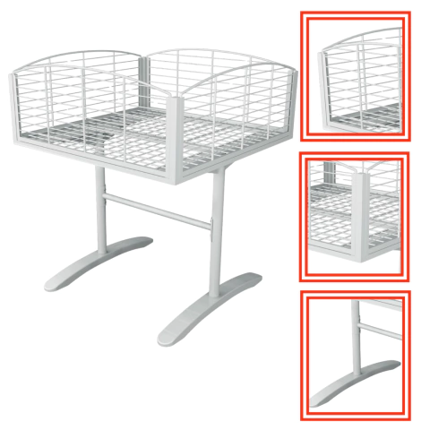 Cesto lateral de tela