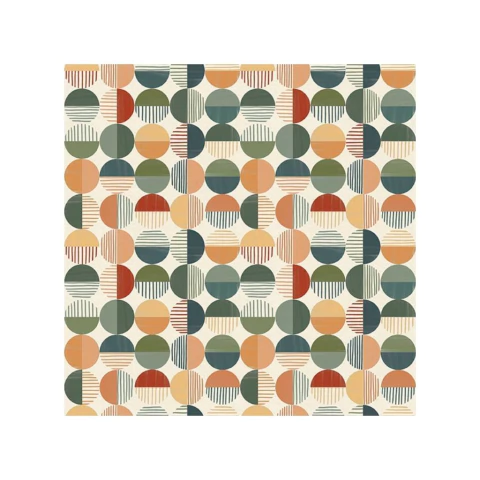 Tela 100% algodón importado en color crema con puntos grandes, ideal para patchwork y quilt.