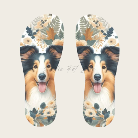 Chinelo Estampa Sheltie Cookie - comprar online