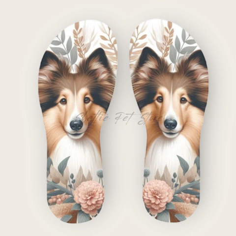 Chinelo Estampa Sheltie Skye - comprar online