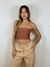 CROPPED NOA MARROM CLARO na internet