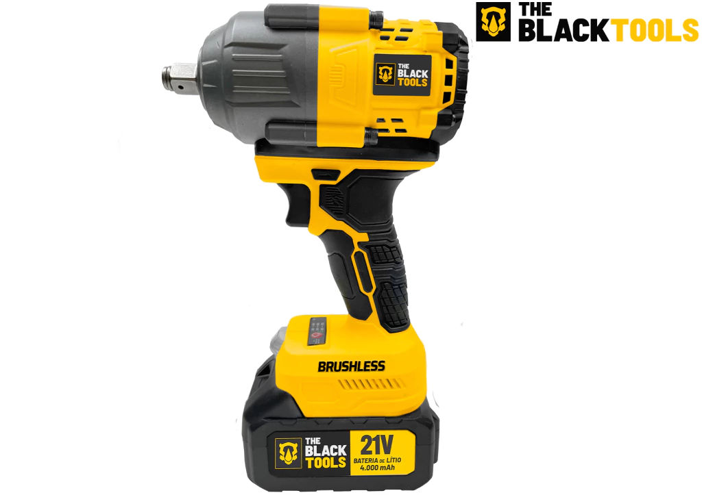 Chave de Impacto a Bateria 21V – Bivolt - TB21IX The Black Tools