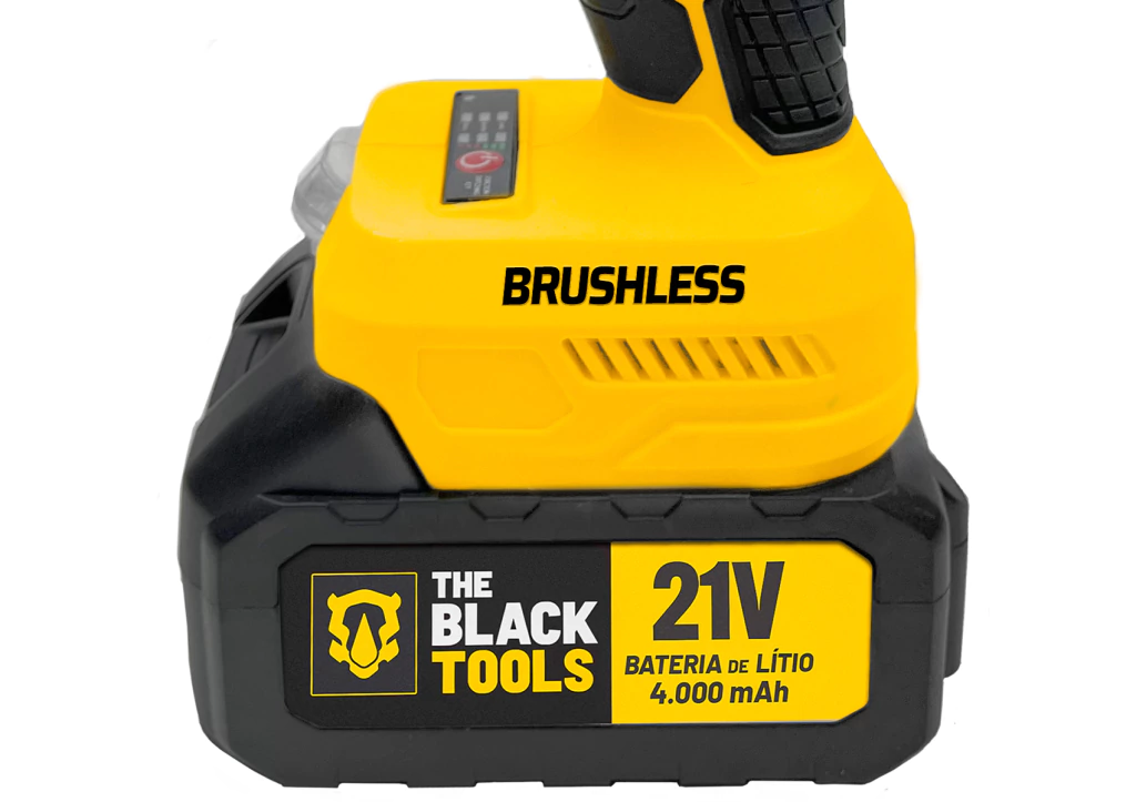 Chave de Impacto a Bateria 21V – Bivolt - TB21IX The Black Tools