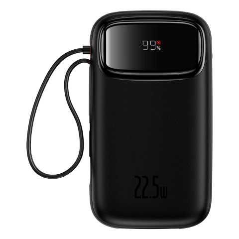 Power Bank Turbo 20000mAh 22.5W com Display Digital e Cabos Integrados - comprar online