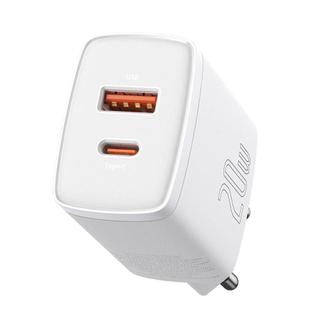 Carregador Turbo USB-A + Tipo-C 20W com Power Delivery e QC 3.0 - comprar online