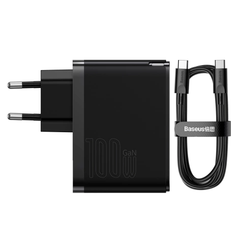 Carregador Turbo USB-C + USB GaN5 Pro 100W com Cabo 1m - comprar online