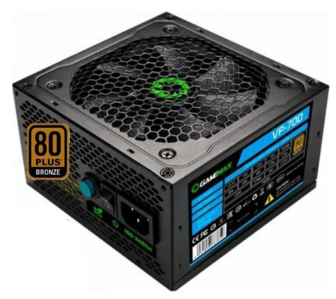 FUENTE ATX GAMEMAX VP-SERIES 700W 80 PLUS BRONZE