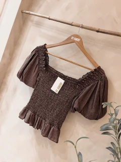 Blusa Timotea - (Chocolate)