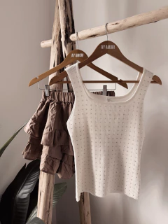 Musculosa Strass - comprar online