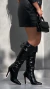 Bota Over - Preta - La Dama 