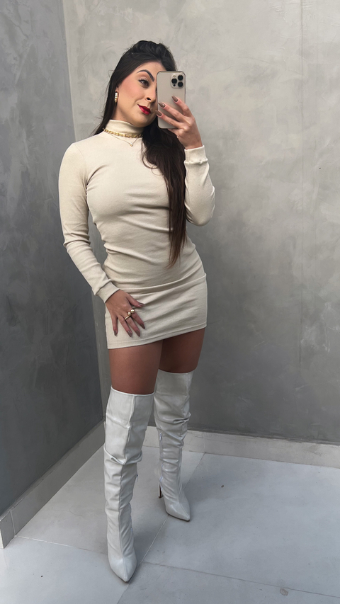 Vestido Drika - Areia - comprar online