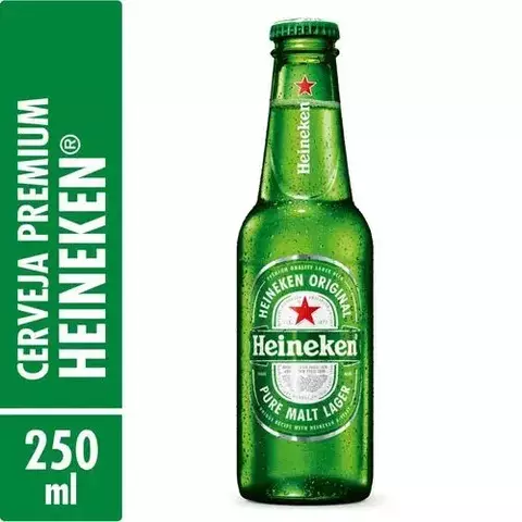 Cerveja Heineken Garrafa 250ml - comprar online