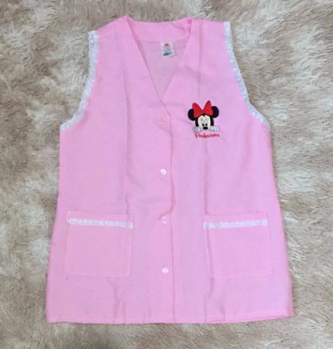 Avental Bordado Personagem - Professora (o)