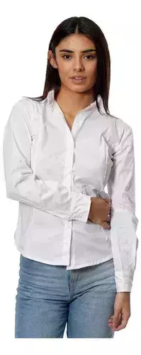 CAMISA CLASICA ENTALLADA MUJER - comprar online
