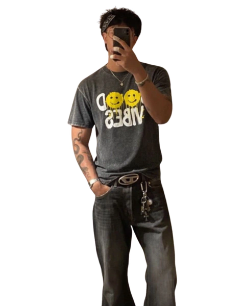 REMERA GOOD VIBES PREMIUM H