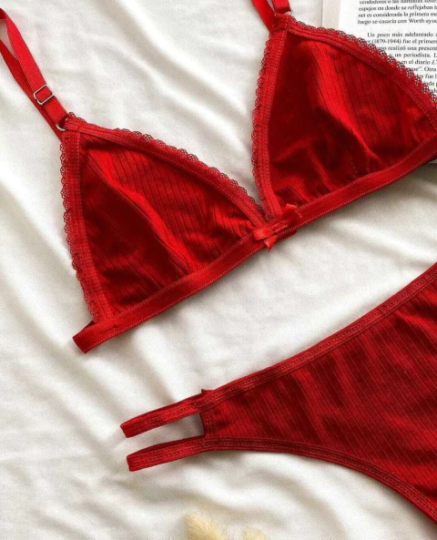 Conjunto morley rayado