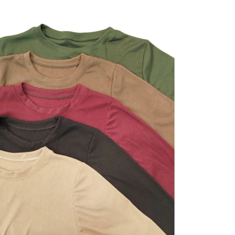 REMERA BASICA CUELLO REDONDO