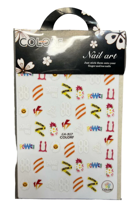 PLANCHA STICKER CA-957