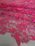 TECIDO RENDA GUIPURE PINK - comprar online