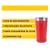 Copo Térmico Som Led Bluetooth e Tampa com Abridor 420ML(PERSONALIZADO)Vermelho - YUPPI MAGAZINE