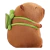 Pelúcia Capivara Infantil com Tartaruga Enfeite Cama - Pequena na internet