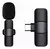 B-Max Bm-220 Microfone Lapela Wireless Sem Fio Android tipo C Cor Preto