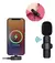 B-Max Bm-220 Microfone Lapela Wireless Sem Fio Android tipo C Cor Preto - YUPPI MAGAZINE