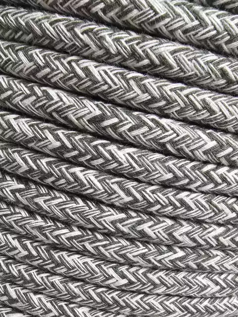 CORDON DE ALGODON PREMIUM JASPEADO VERDE - comprar online