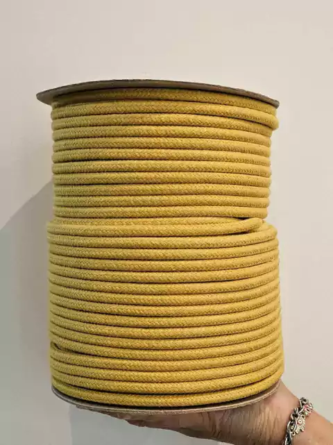 CORDON DE ALGODON PREMIUM MOSTAZA - comprar online