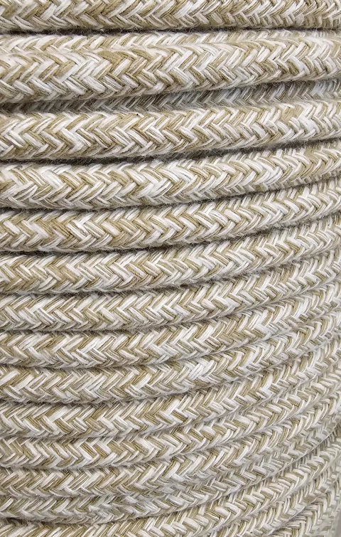 CORDON DE ALGODON PREMIUM JASPEADO SIMIL YUTE - comprar online