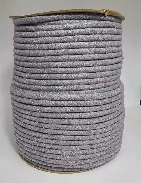 CORDON DE ALGODON PREMIUM GRIS MELANGE OSCURO - comprar online
