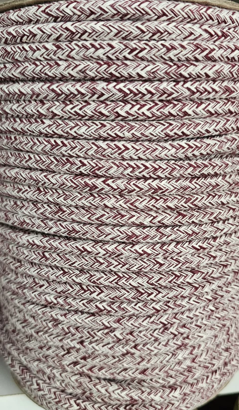 CORDON DE ALGODON PREMIUM JASPEADO MALBEC - comprar online