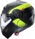 Casco Abatible Para Moto Caberg Duke Evo Indy Negro/ Hivis - tienda en línea