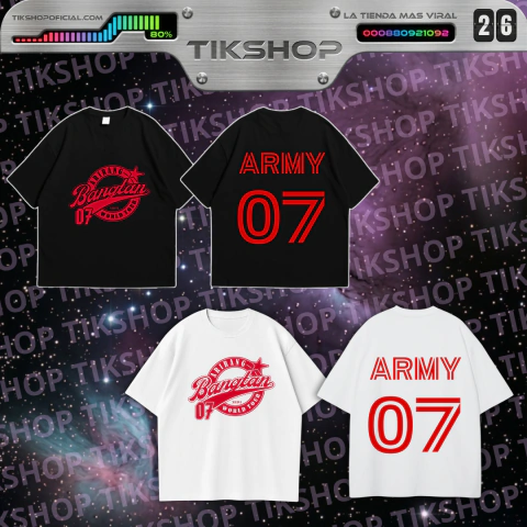 Remera BTS - BANGTAN - World Tour 2026 Edition