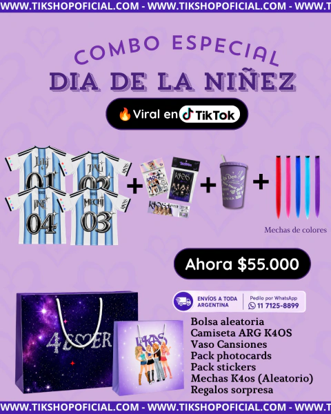 Combo Especial - Escaloneta 4ever