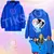 Buzo Hoodie Tini Azul