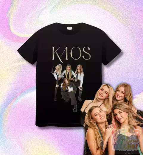 Remera k4os Negra