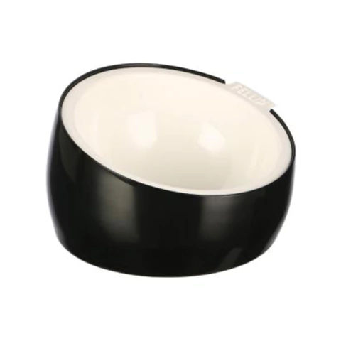 PLATOS (x2un) OBLYK B/N X405ML, APTO PERRO Y GATO - comprar online