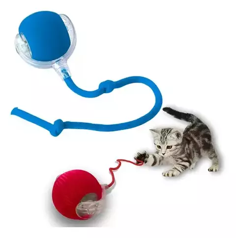 PELOTA USB COLA SOGA JUGUETE GATO