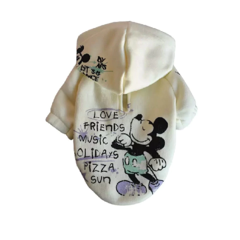 BUZO FRIZA MICKEY-MINNIE CAPUCHA INDUMENTARIA PERRO - comprar online