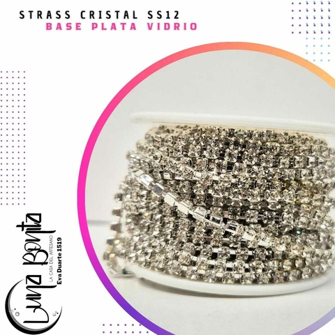 Strass Cristal SS12 de Vidrio - comprar online